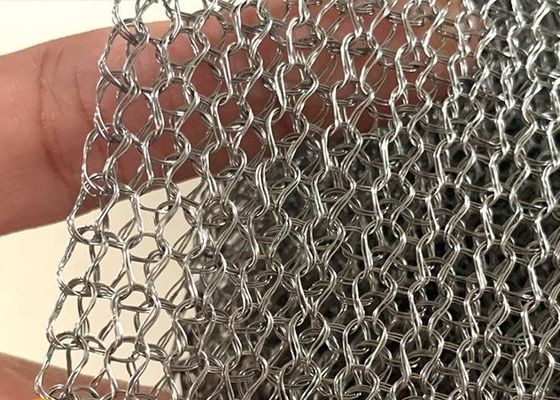 316L Maillage tricoté en acier inoxydable résistant à la corrosion