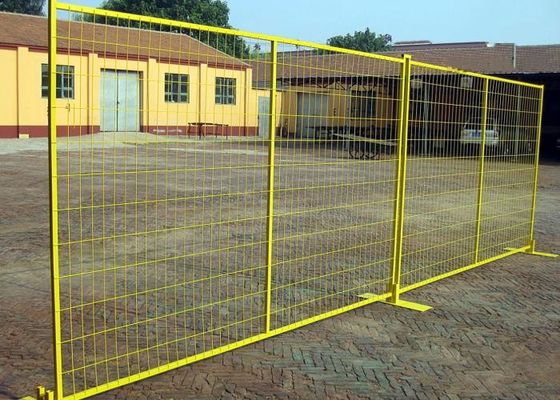 Le PVC d'anticorrosion de GV a enduit le panneau de Mesh Panels Canada Temporary Fencing de fil
