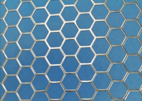 Taille du trou 100 mm Feuille perforée hexagonale Séparation de filtration efficace dans les industries