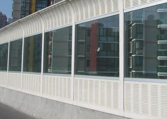 La route insonorisante de plat de poinçon en métal a galvanisé la feuille perforée en acier