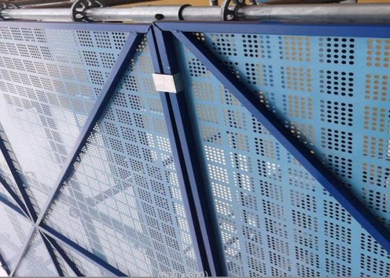 cadre perforé de s'élever d'écran de baisse de feuillard de mur extérieur de 1.2*1.8m anti