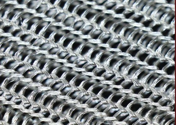 rond lié étroitement de Mesh Multi Filament Durable Flat de fil de la largeur 2inch