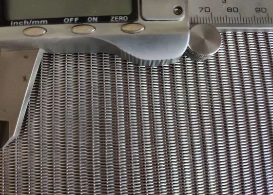 Fil néerlandais simple Mesh Cloth AISI304 de filtre d'acier inoxydable d'armure se rouillant non