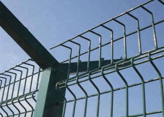 fil enduit 5.2m en plastique Mesh Panels Airport Security Mesh de 4.0m clôturant des panneaux