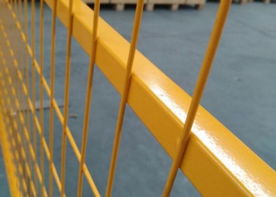 Le PVC d'anticorrosion de GV a enduit le panneau de Mesh Panels Canada Temporary Fencing de fil