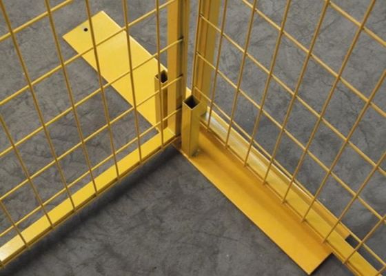 Le PVC d'anticorrosion de GV a enduit le panneau de Mesh Panels Canada Temporary Fencing de fil