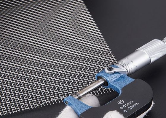 Filtration sertie par replis tissée Mesh Extruder Screen Mesh de l'acier inoxydable AISI316