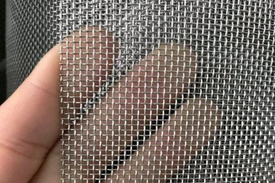 fil Mesh Screen For High Temperature d'acier inoxydable de la résistance thermique 202 de 4mm