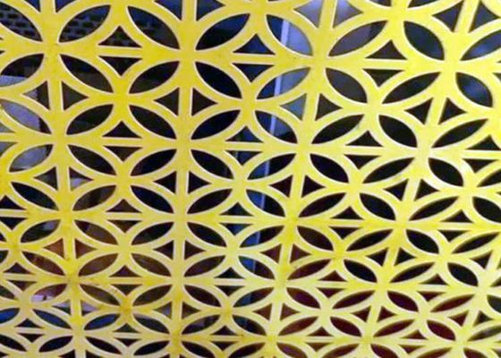 Plaques de treillis en acier perforé à haute surface ouverte en revêtement PVC