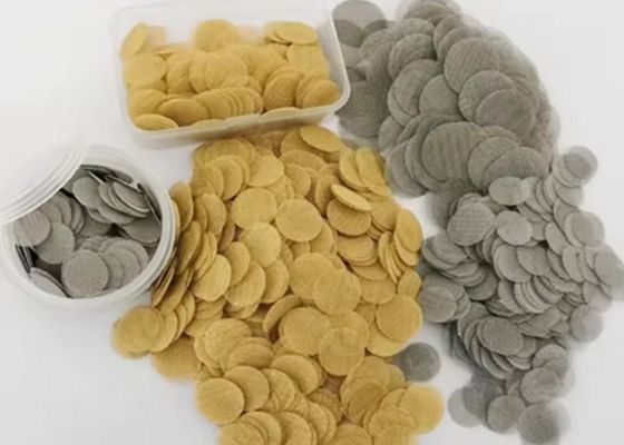 Maillage de filtre en cuivre durable avec fabrication technique tissée