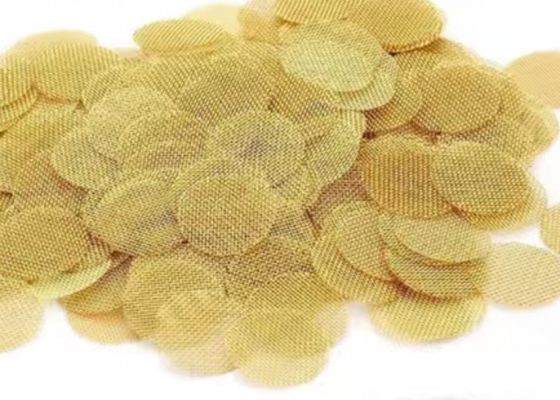 Maillage de filtre en cuivre durable avec fabrication technique tissée