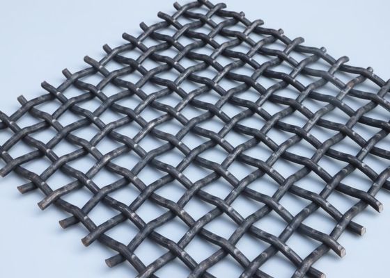 Écran de treillis métallique tissé à haute résistance à la traction pour 30° 180° type crochet et fente longue