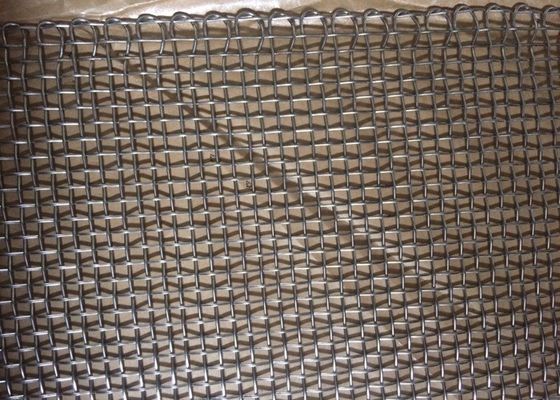 Écran de treillis métallique en acier inoxydable pour une résistance à l'abrasion et aux chocs
