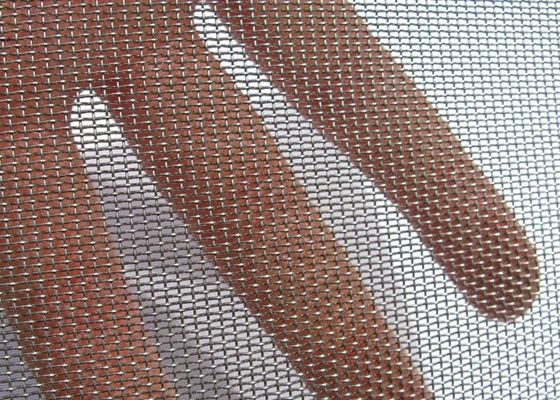 Écran de treillis métallique tissé en acier inoxydable pour résistance à l'abrasion et à la corrosion