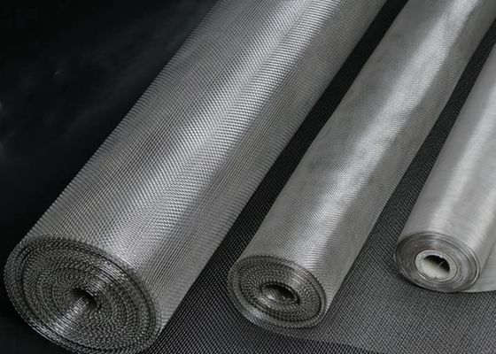 Écran de treillis métallique tissé résistant à l'abrasion industrielle pour une résistance à la corrosion et aux chocs