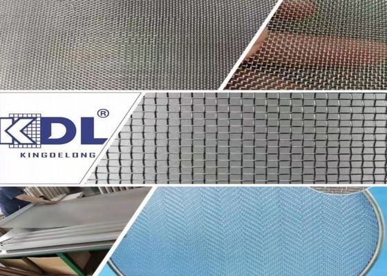 Écrans filtrants de haute qualité SS304 316 en acier inoxydable carré métallique tissé
