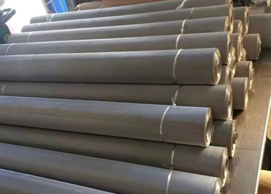 Rouleaux d'écrans de treillis en acier inoxydable de 0,02 à 50,8 mm Aperture SS 316 Tissus à tige pour applications industrielles
