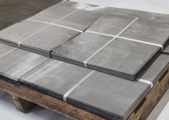 Maillage en acier inoxydable résistant à la corrosion, largeur maximale de 8 mètres