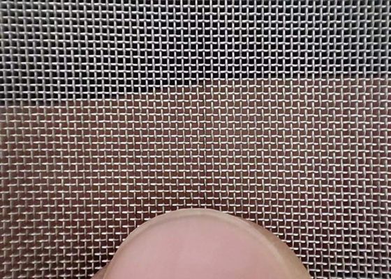 Maillage en acier inoxydable résistant à la corrosion, largeur maximale de 8 mètres