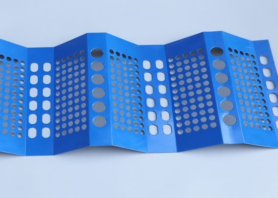 Plaque de treillis en acier inoxydable perforé durable avec revêtement époxy pour les applications architecturales