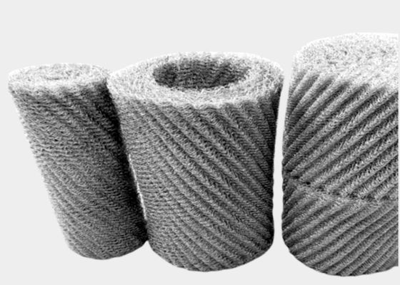 Maillage métallique à gaz-liquide en acier inoxydable comprimé destiné à l'équipement de filtration