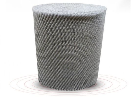 Méthode de tissage de fil double fil de filet tricoté pour séparateur de gaz de pétrole pour une filtration précise