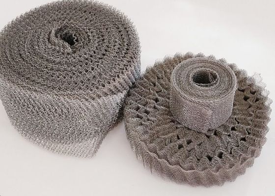 Filtres à mailles tricotées en acier inoxydable avec ou sans ondes