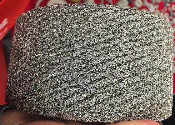 Filtre en acier inoxydable de diamètre de 0,08 mm à 0,3 mm Tissu tricoté pour filtre à air liquide
