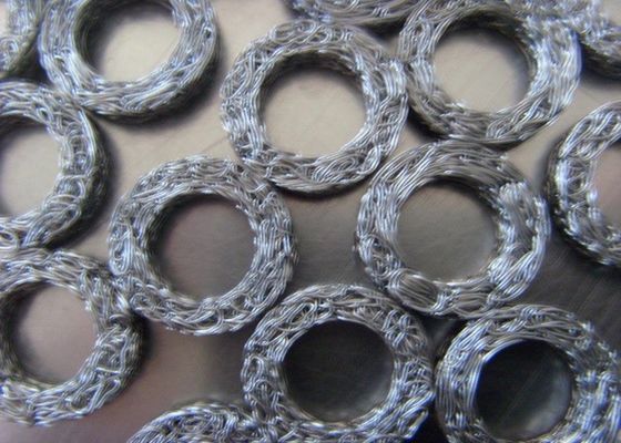 Maillage de fil tricoté résistant à la corrosion pour la filtration des solides liquides dans l'air