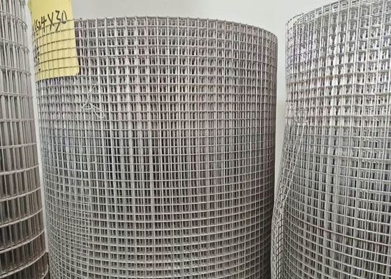 Rouleaux de treillis galvanisés en acier soudé pour améliorer le débit d'air dans les équipements de traitement de l'air