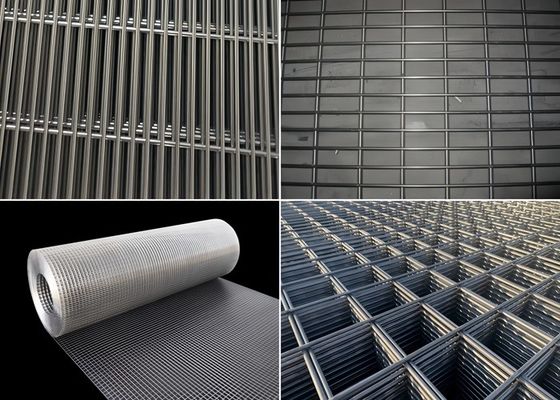 Des rouleaux de mailles soudés résistant à la corrosion durables de différentes couleurs