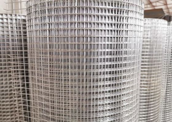 Rouleaux de treillis soudés à grande capacité de 1' x 1' avec fil de fer inoxydable