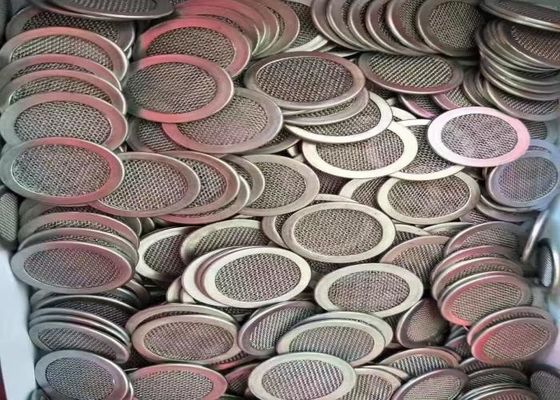 Maillage à écran de filtre carré avec tissus simples pour la filtration industrielle