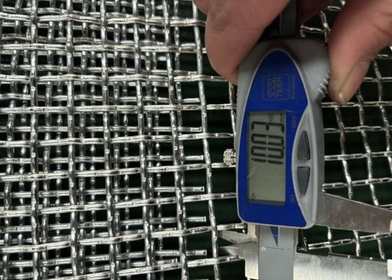 0.03-50.8mm Maillage de taille de fil d'acier pour une performance de filtrage efficace