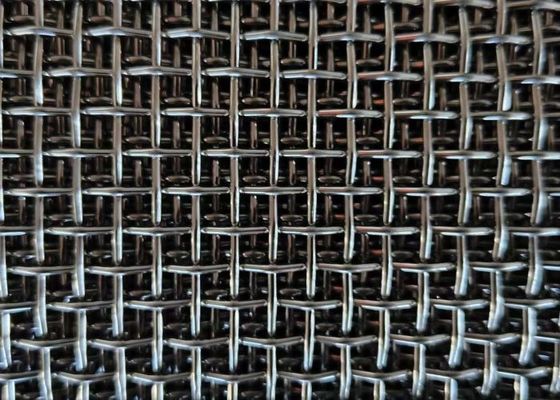 Type de tissage Écran de treillis métallique en acier inoxydable en tissu plat pour le dépistage et le filtrage des acides et des alcalis Largeur 0,03 m-6,5 m
