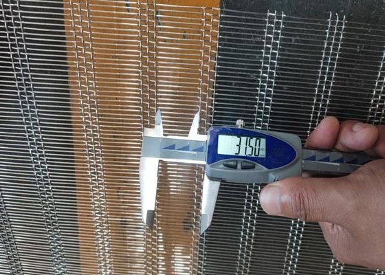 Maillage en acier inoxydable Maillage polyvalent de fil de trame durable de 4 à 635 Maillage longueur 1m-300m