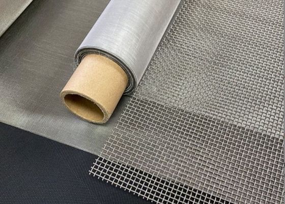 Filtre de filet de filtrage résistant aux acides et aux alcalis Aperture 10-100 Nombre de filets et perméabilité à l'air de 1,8 à 6,0