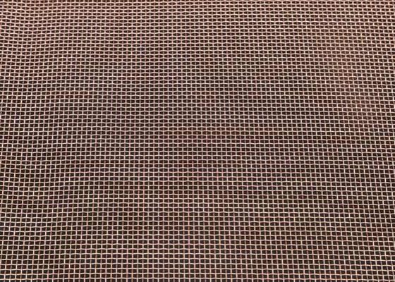 Maillage de filtrage en cuivre rouge non magnétique pour diverses industries