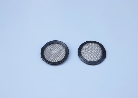 Filtre à filtrage résistant aux acides et aux alcalis avec double fil à trous ronds