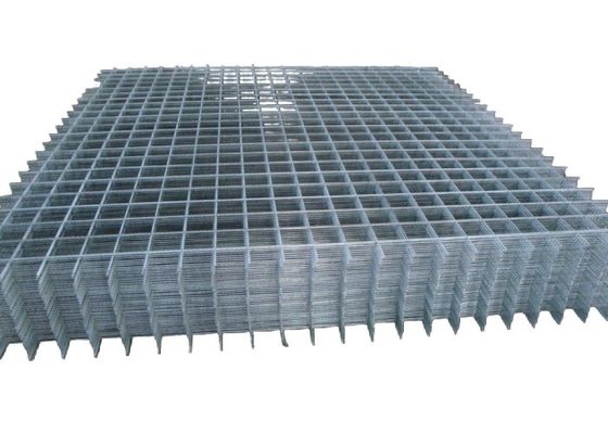 1/4 pouce 6 pouces taille de la maille galvanisée en PVC revêtu de treillis métalliques soudés pour lourdes charges et clôtures industrielles