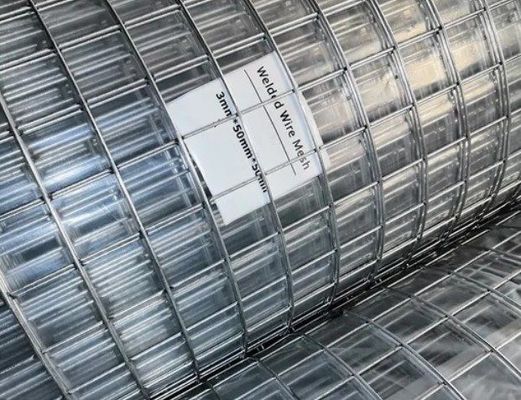 Le réseau de fil de fer soudé en PVC revêtu de trous carrés pour des besoins de protection différents