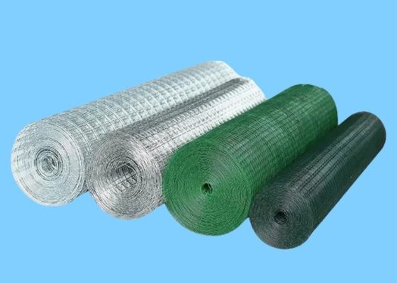 Le réseau de fil de fer soudé en PVC revêtu de trous carrés pour des besoins de protection différents