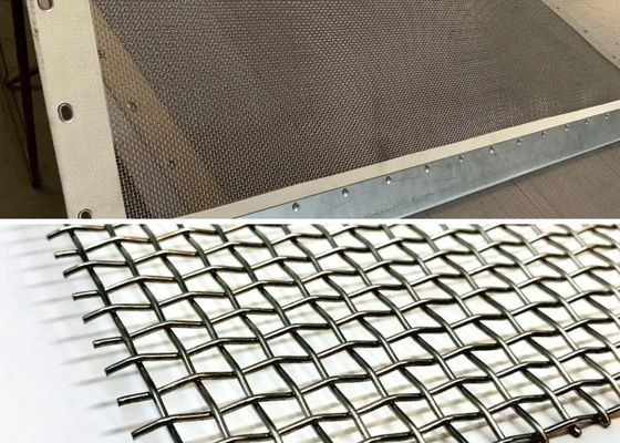 Écran en fil de fer tissé durable en acier inoxydable à faible teneur en nickel pour les grains de charbon