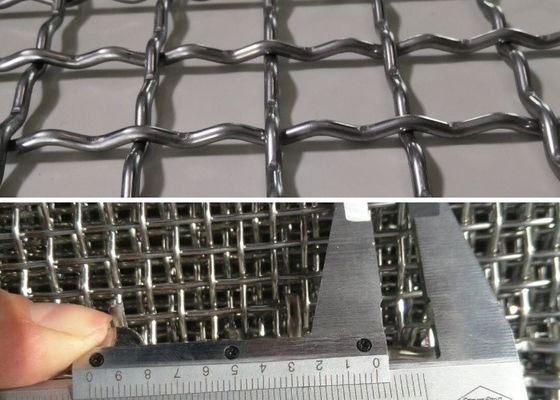 Écran en fil de fer tissé durable en acier inoxydable à faible teneur en nickel pour les grains de charbon