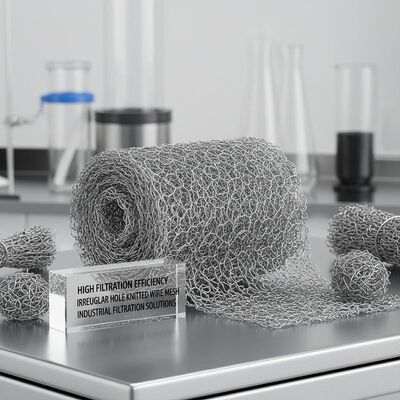 Maillage tricoté à haute efficacité de filtration composé d'un trou irrégulier fournissant des solutions de filtration pour les besoins industriels