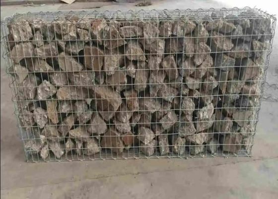2.5-3.7mm ont galvanisé le fil soudé Mesh Gabion Steel Mesh For construisant les murs extérieurs