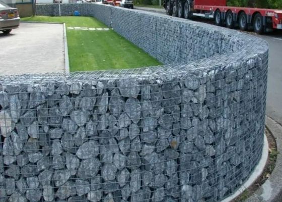 Mesure soudée par fil du mur 2.5-3.7mm Gabion Mesh Gi Welded Mesh 13,5 de paysage