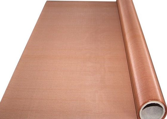 Fil tissé de cuivre pur antirouille Mesh Screen High Electrical Conductivity