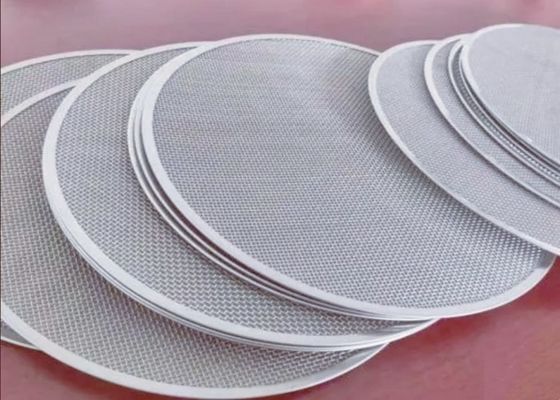 Filtre à mailles en acier inoxydable pour la filtration industrielle et chimique