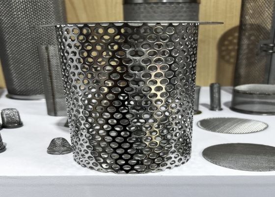 Maillage de filtre perforé technique pour filtrage industriel